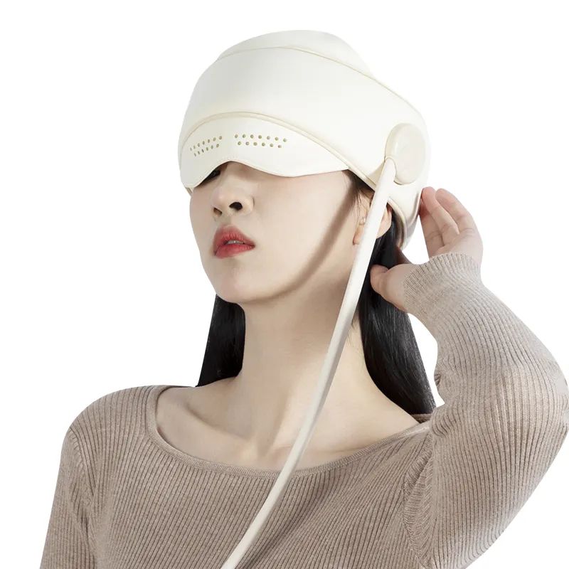 Pain Relief Relaxing Three-stage regulation Massage At Home Sleep Aid Device With Air Pressure Heating Head Eye Massager